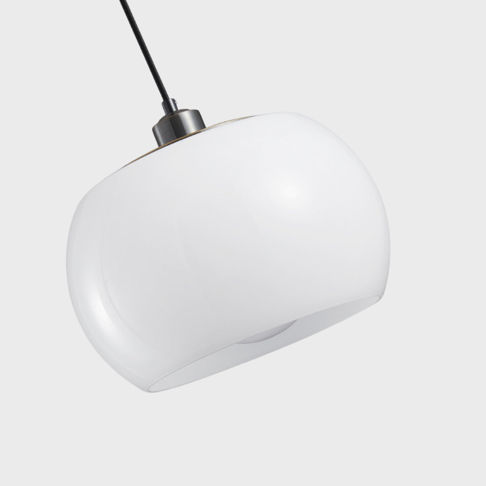 Minimalistische Glas-Pendelleuchte