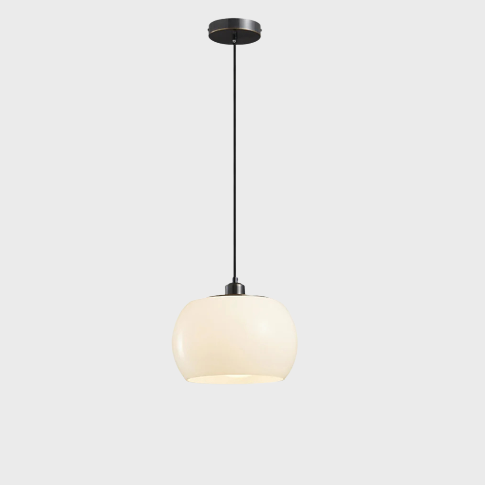 Minimalistische Glas-Pendelleuchte