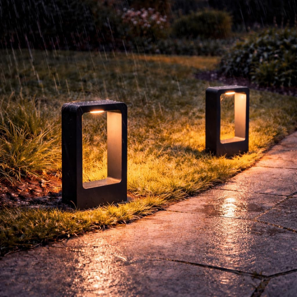 GardenGlow LED-Bodenleuchte für den Außenbereich