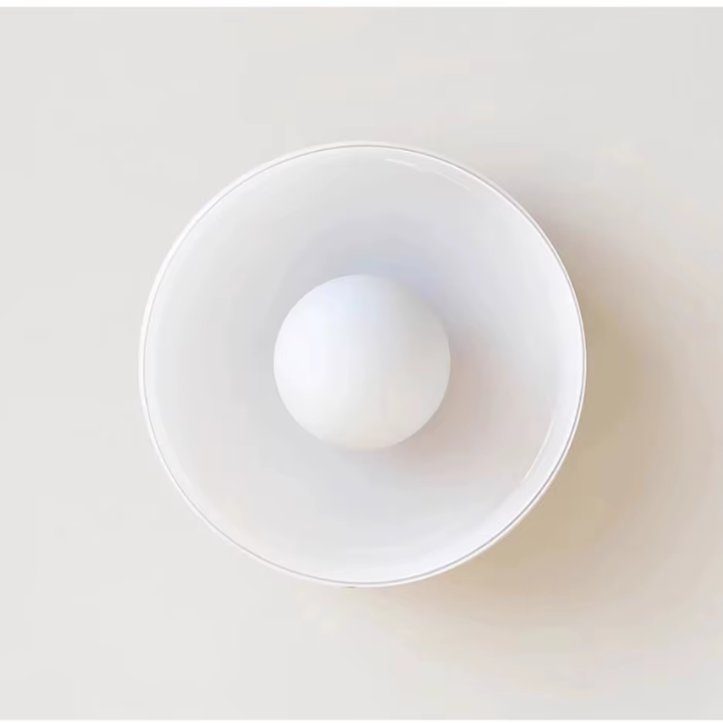 Einfache LED Glas Deckenleuchte