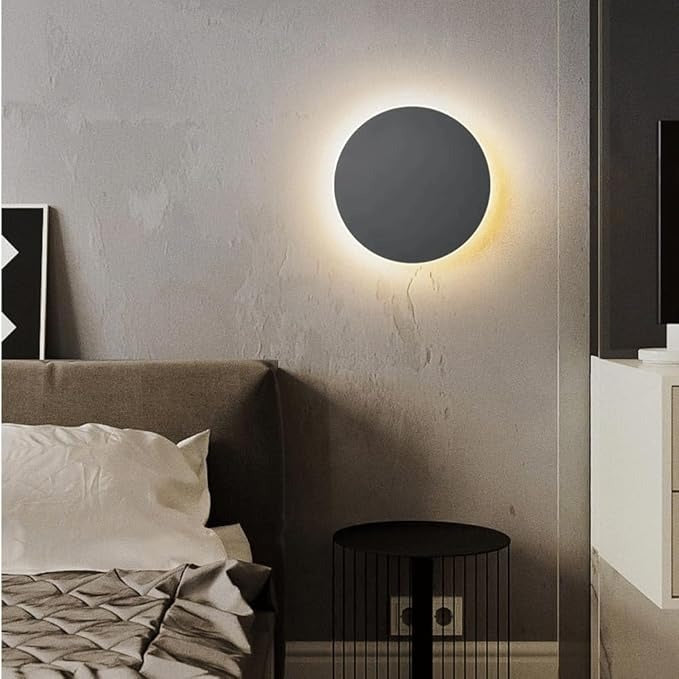 Einfache Runde Korridor LED Wandleuchte