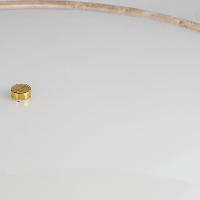 Nordische Runde Stein Deckenleuchte