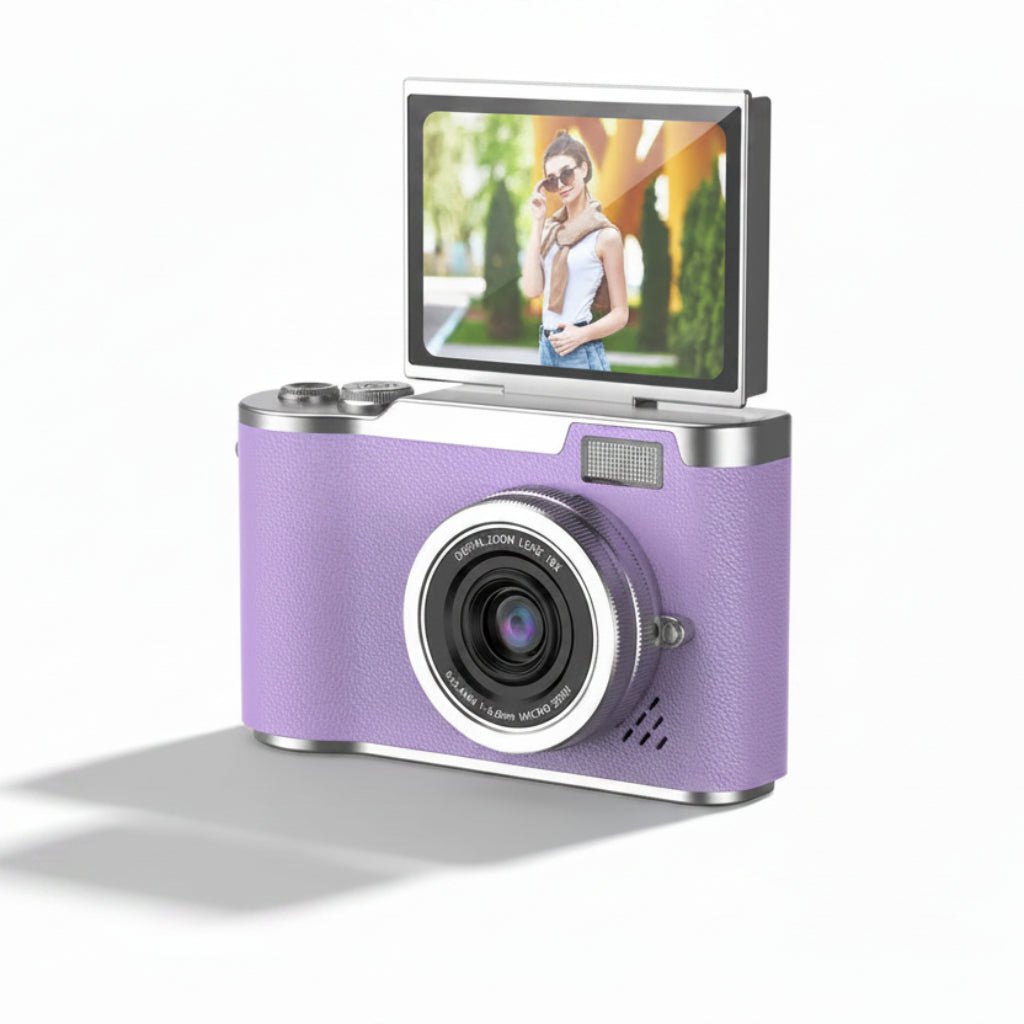 Digitalkamera 4K 48MP mit Klappbildschirm und 8X Zoom Alternate