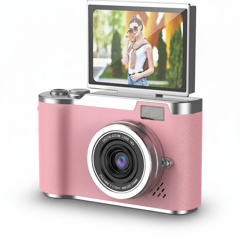 Digitalkamera 4K 48MP mit Klappbildschirm und 8X Zoom Hero