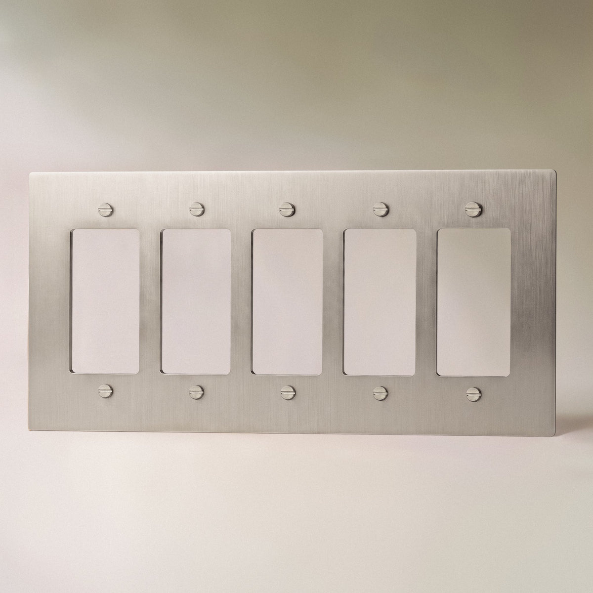 Edelstahl Messing Abdeckplatte Individuell Anpassbar Schraubenlos Back