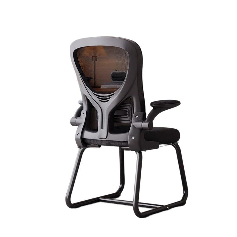Ergonomischer Bürostuhl mit Netzstoff und verstellbaren Armlehnen Full
