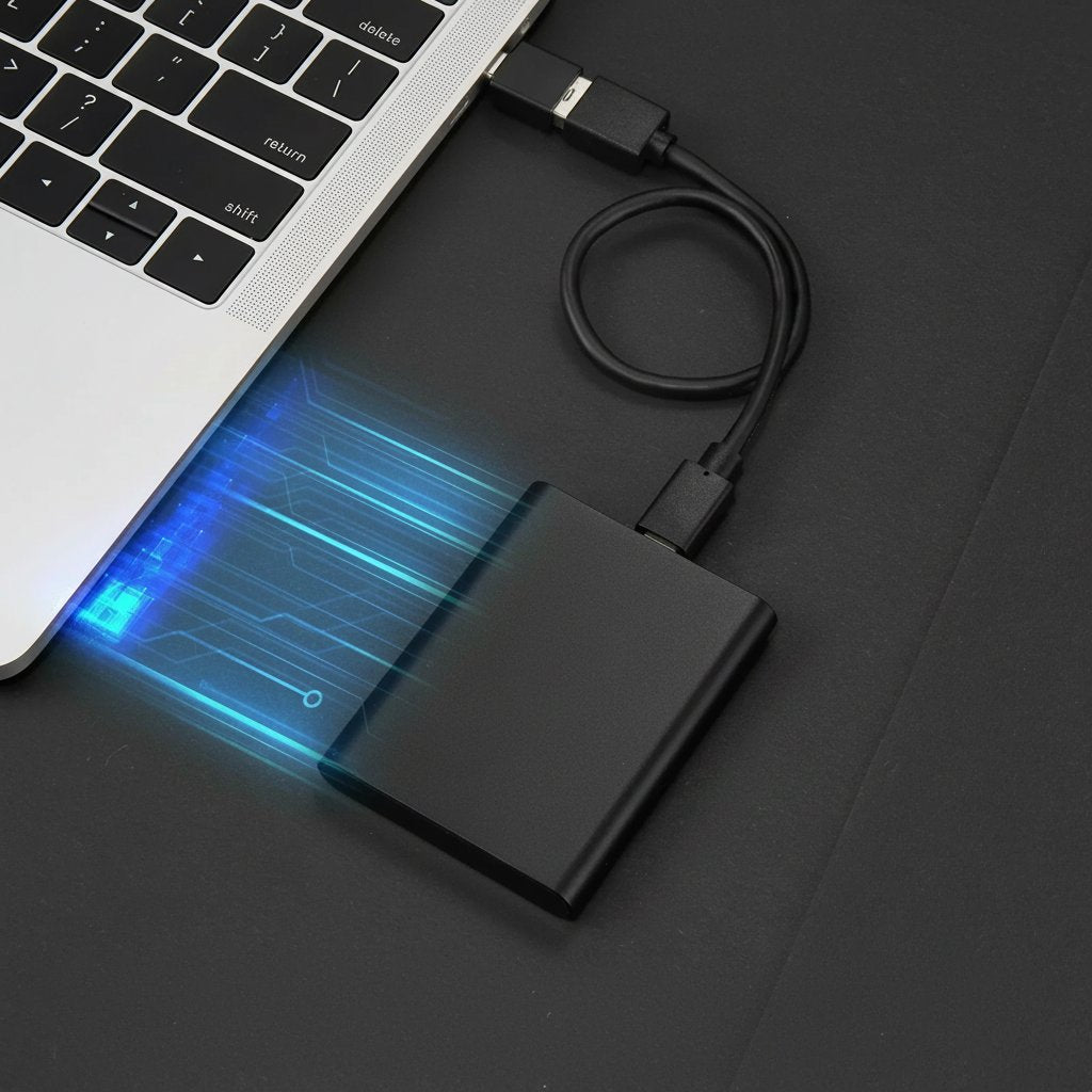 Externe SSD Portable SSD USB Mobiler Speicher Slim Side