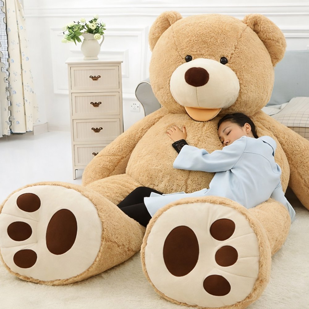 Großer Teddybär Plüschtier zum Kuscheln Angle