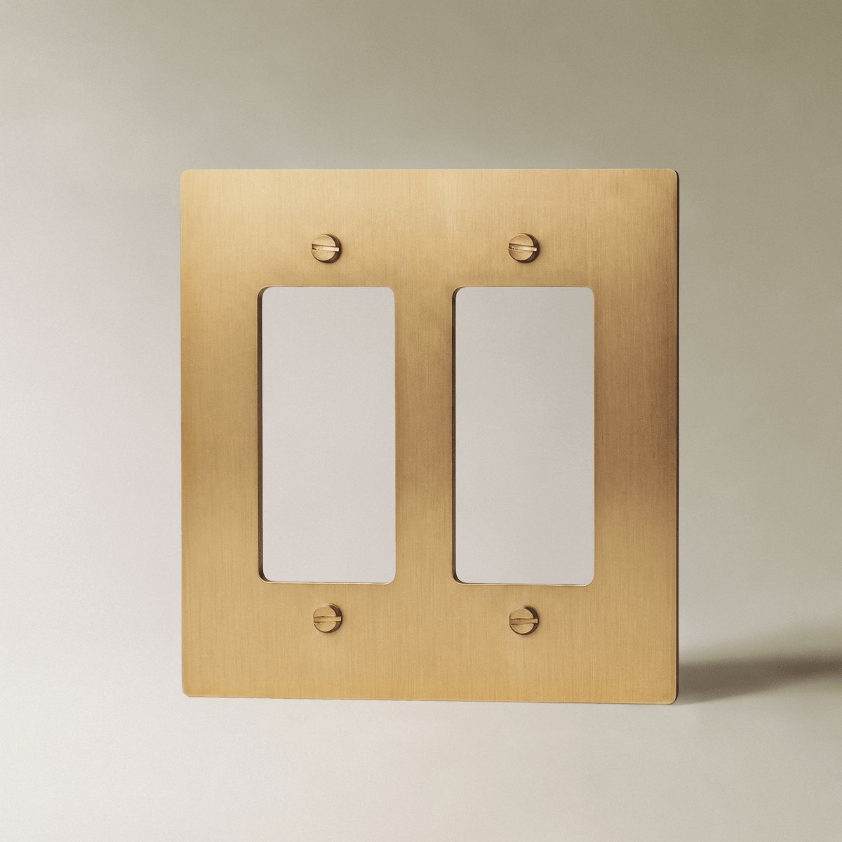 Individuelle Messing Abdeckplatte für Eigene Module Front
