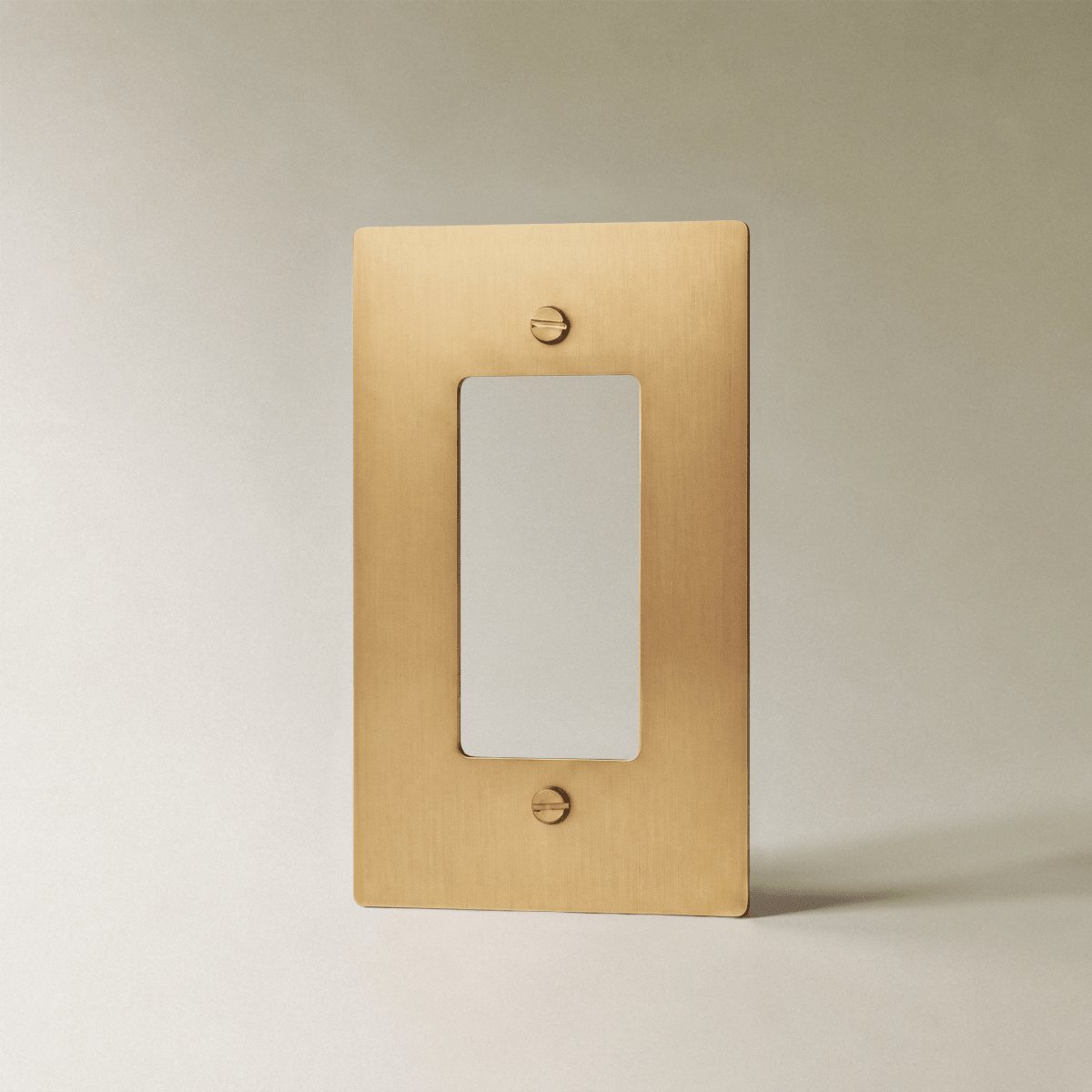 Individuelle Messing Abdeckplatte für Eigene Module Hero