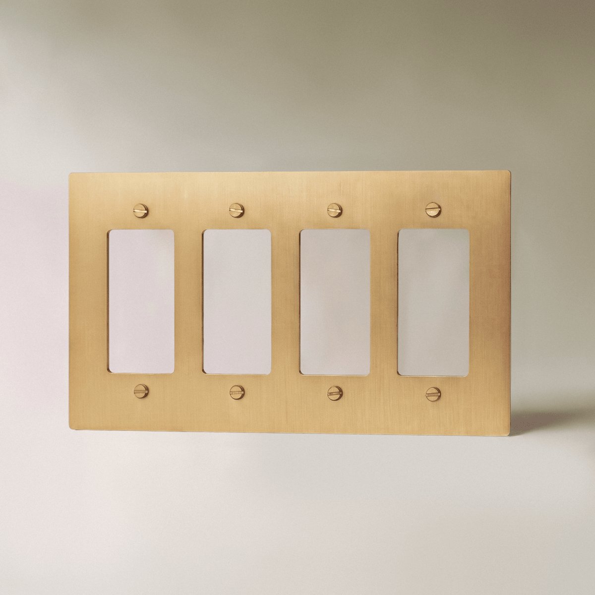 Individuelle Messing Abdeckplatte für Eigene Module Side