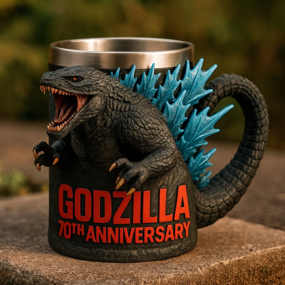Keramik Kaffeetasse mit 3D Monster Figur Lifestyle