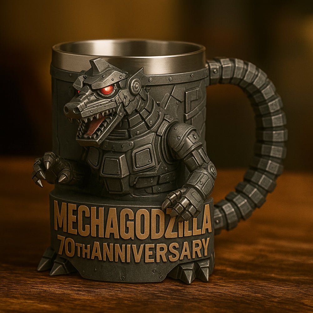 Keramik Kaffeetasse mit 3D Monster Figur View 13