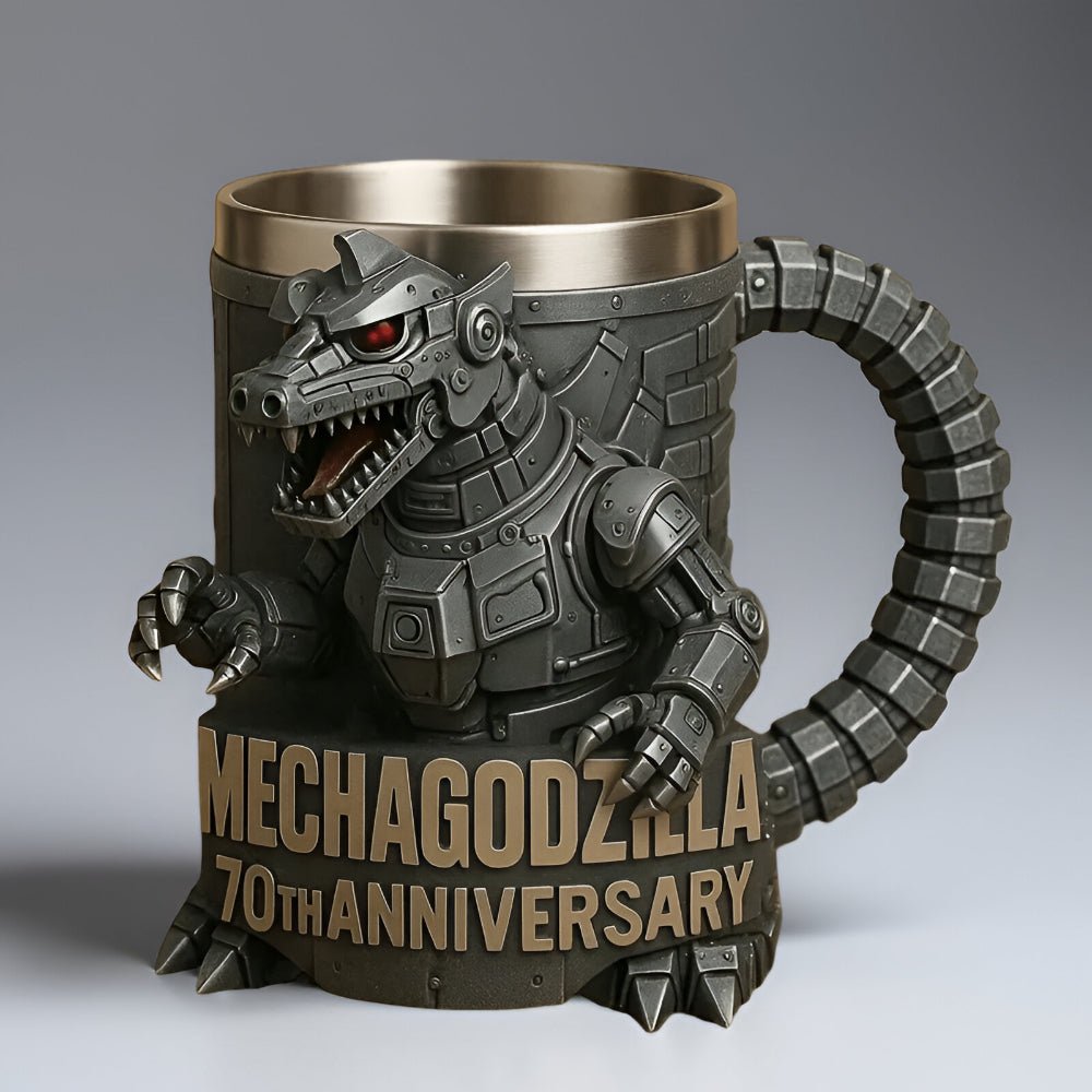 Keramik Kaffeetasse mit 3D Monster Figur View 14