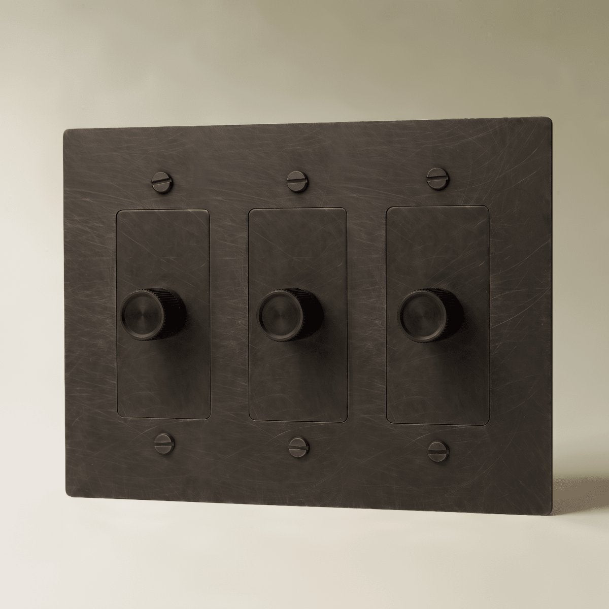 Massiver Messing 3-Wege-Drehdimmer 1-fach bis 5-fach View 13