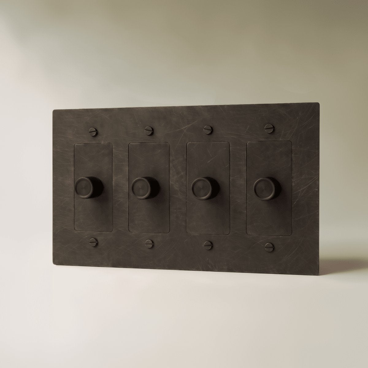 Massiver Messing 3-Wege-Drehdimmer 1-fach bis 5-fach View 14