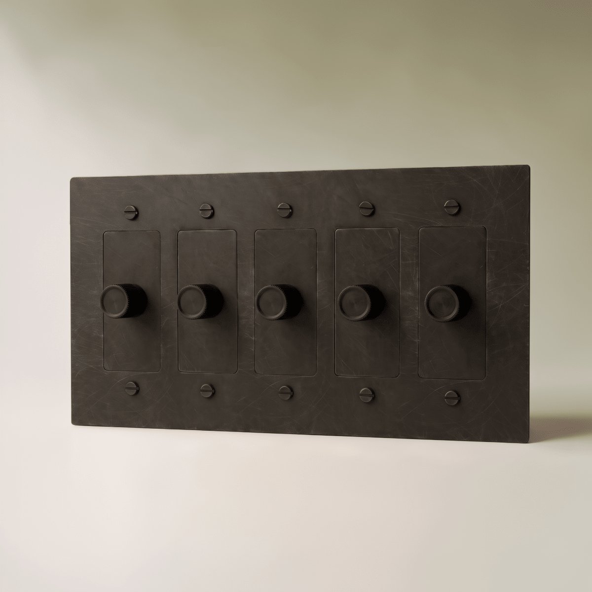 Massiver Messing 3-Wege-Drehdimmer 1-fach bis 5-fach View 15