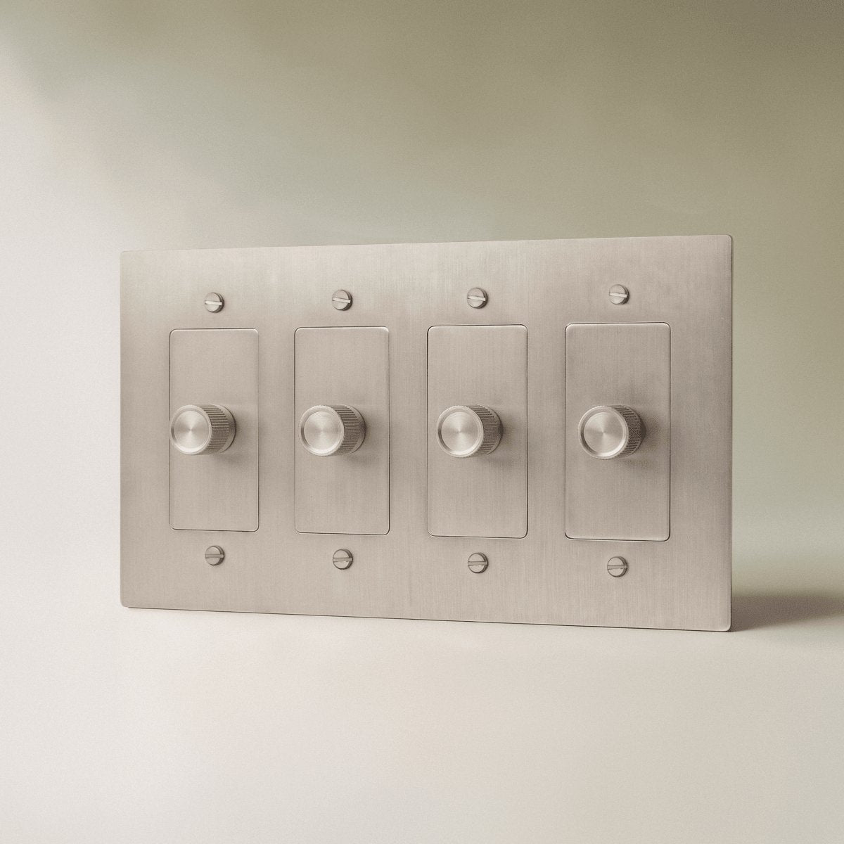 Massiver Messing 3-Wege-Drehdimmer 1-fach bis 5-fach View 19