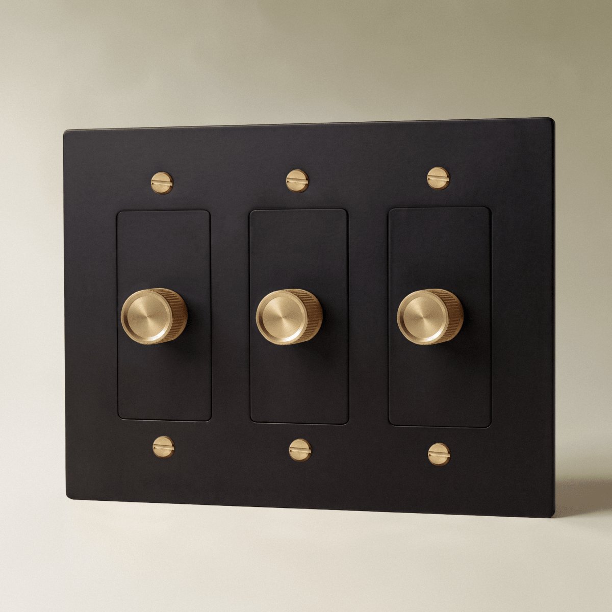 Massiver Messing 3-Wege-Drehdimmer 1-fach bis 5-fach View 28