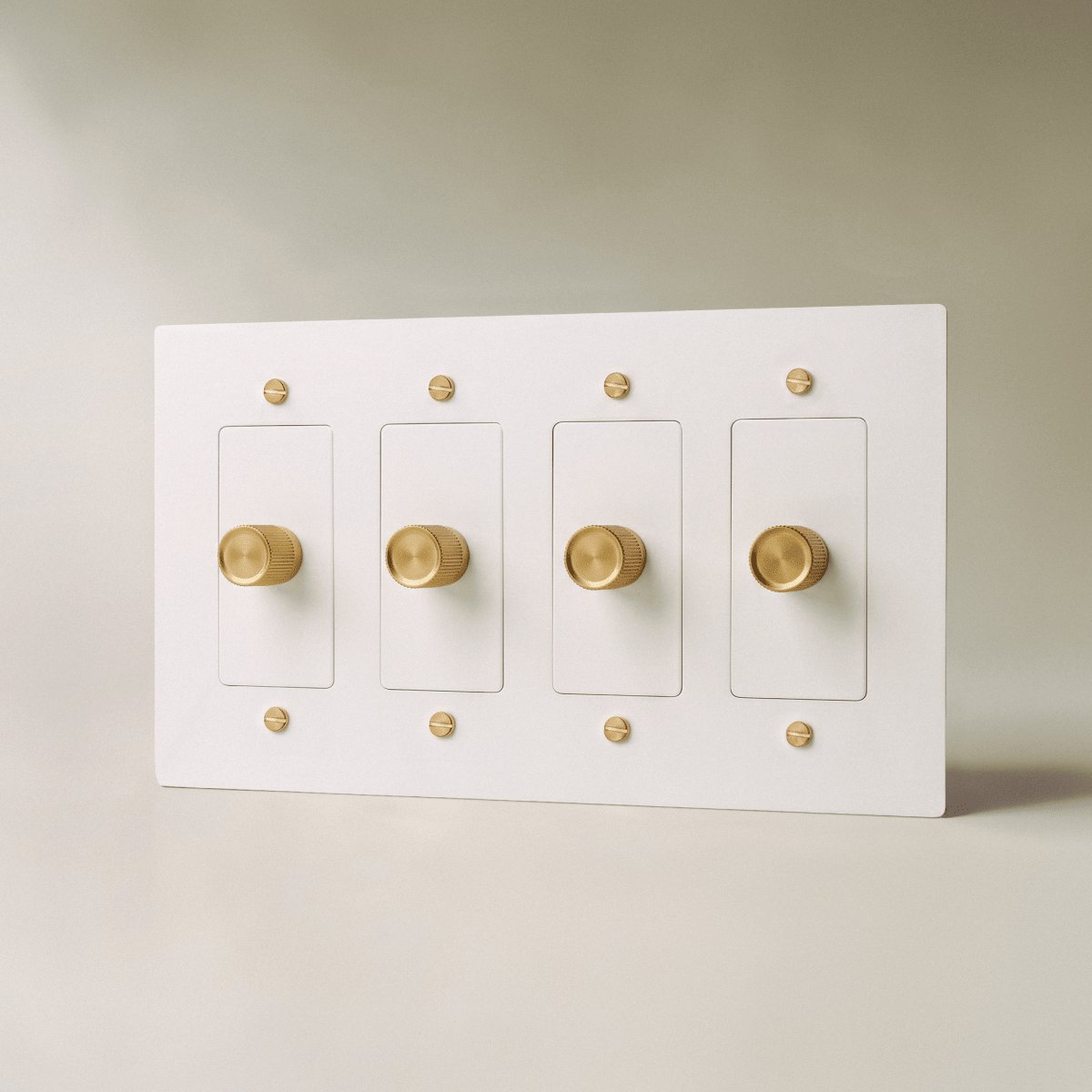 Massiver Messing 3-Wege-Drehdimmer 1-fach bis 5-fach View 34