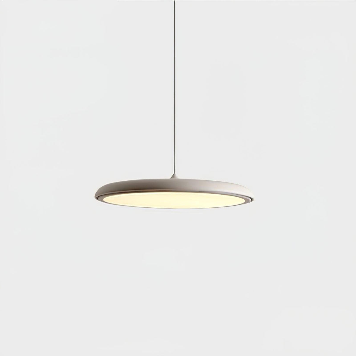 Minimalistische Hängeleuchte im Macaron Stil Scheibenförmig View 24