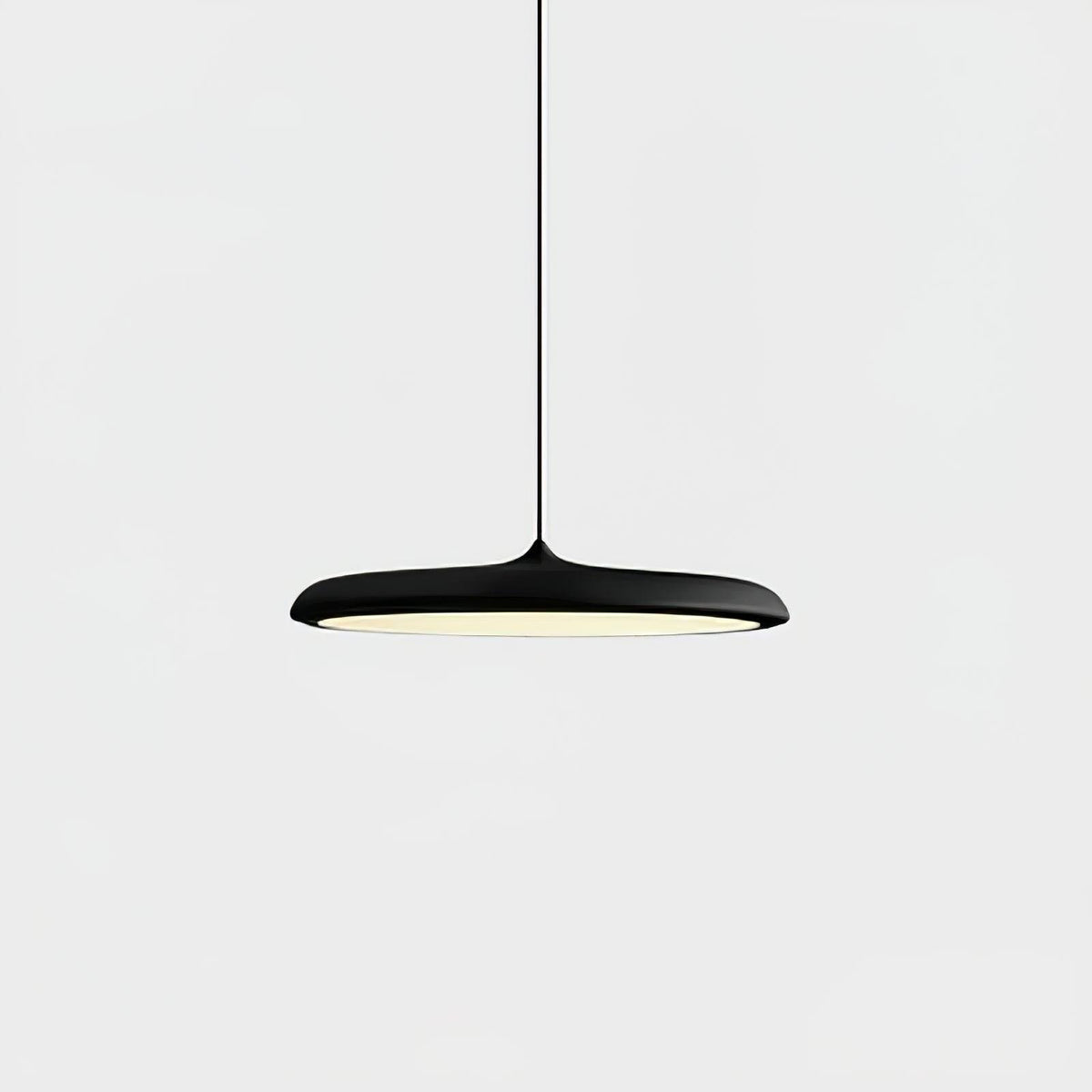 Minimalistische Hängeleuchte im Macaron Stil Scheibenförmig View 25