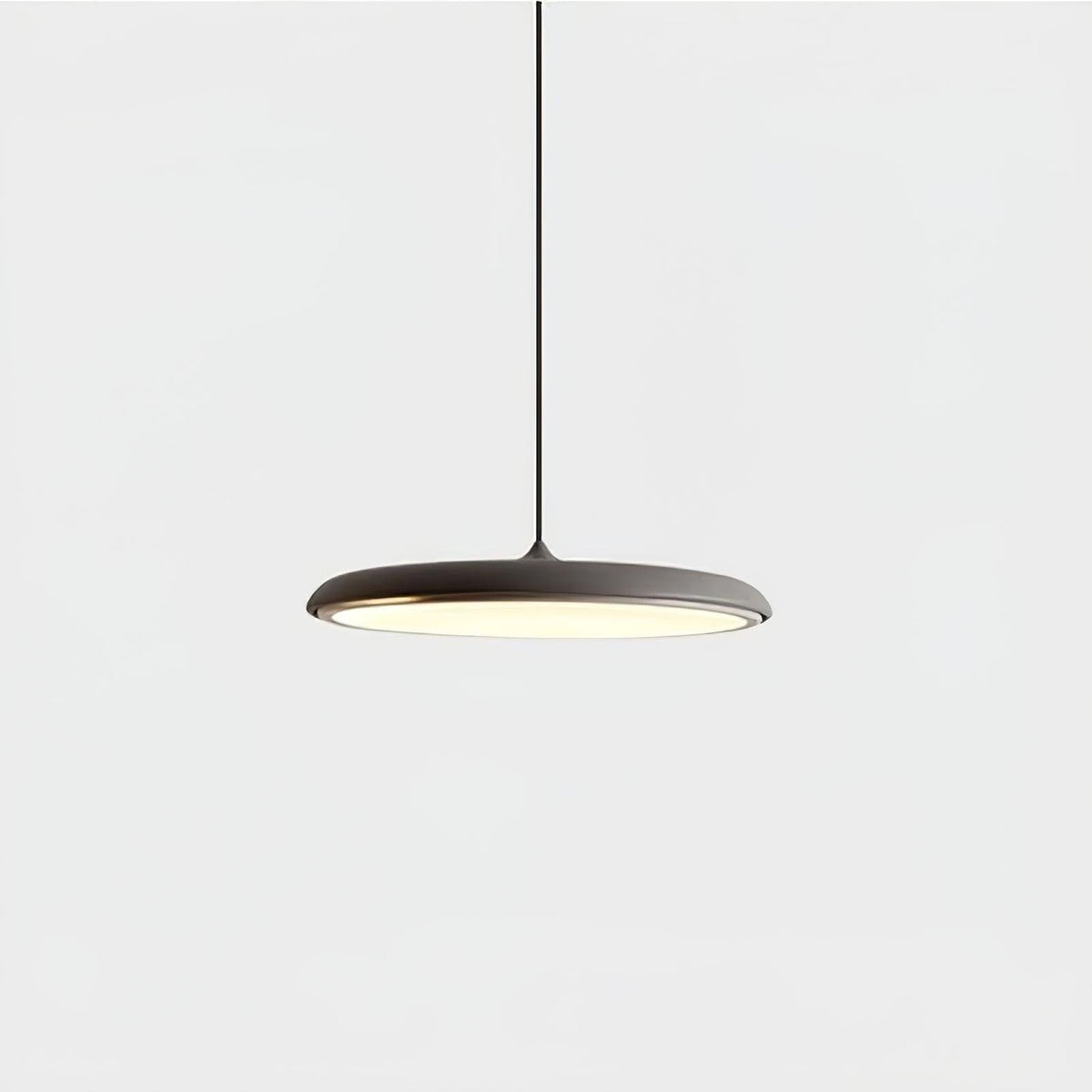 Minimalistische Hängeleuchte im Macaron Stil Scheibenförmig View 26