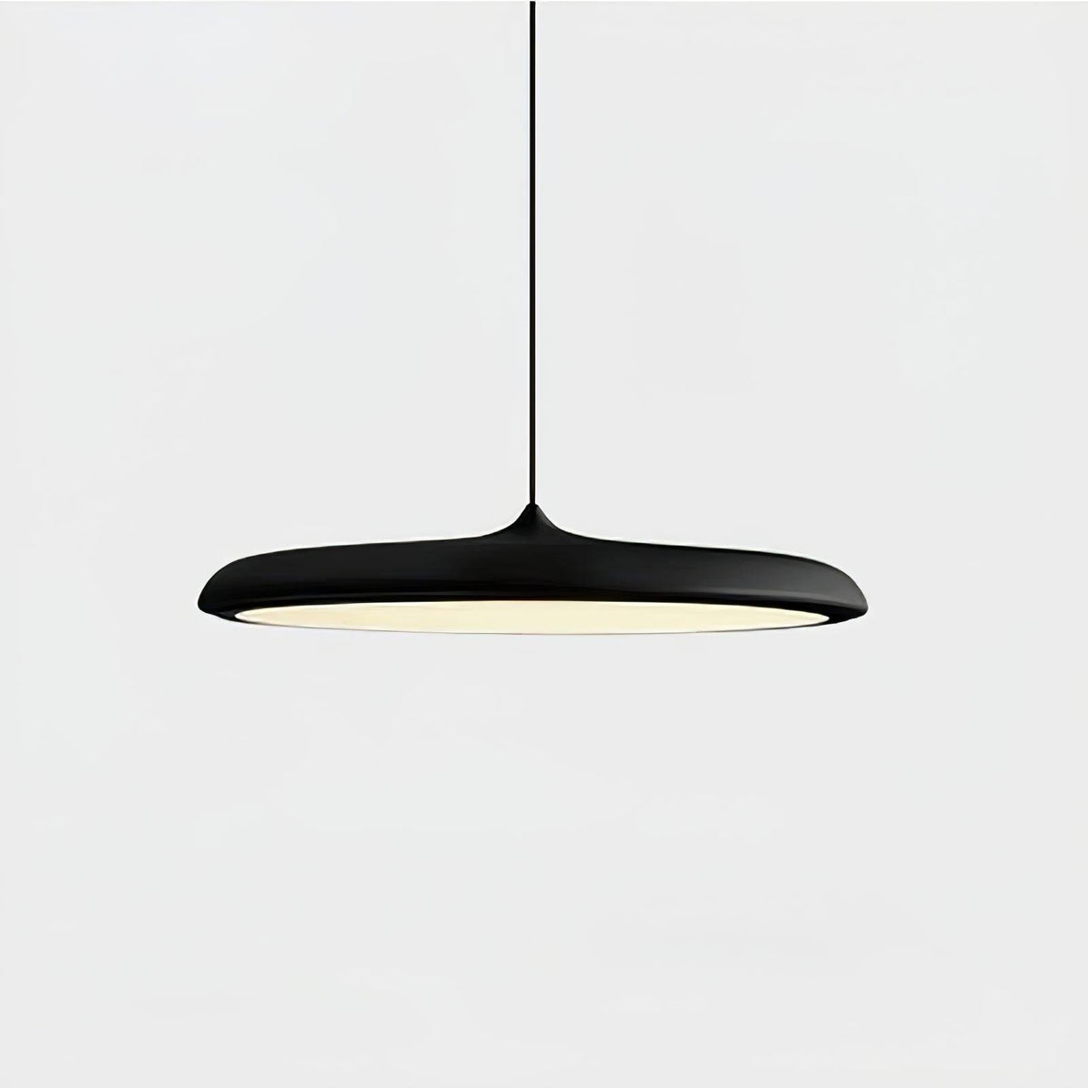Minimalistische Hängeleuchte im Macaron Stil Scheibenförmig View 30