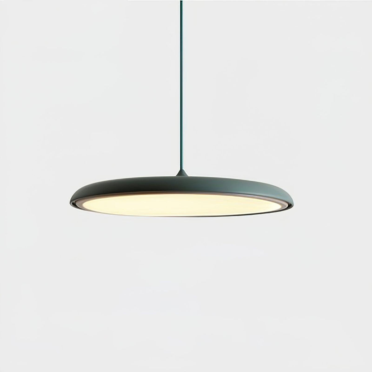 Minimalistische Hängeleuchte im Macaron Stil Scheibenförmig View 32