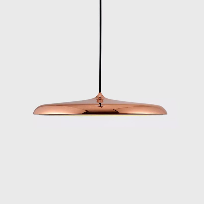 Minimalistische Hängeleuchte im Macaron Stil Scheibenförmig View 37