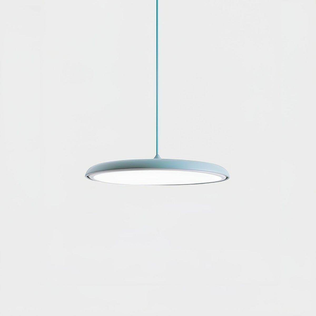 Minimalistische Hängeleuchte im Macaron Stil Scheibenförmig View 38