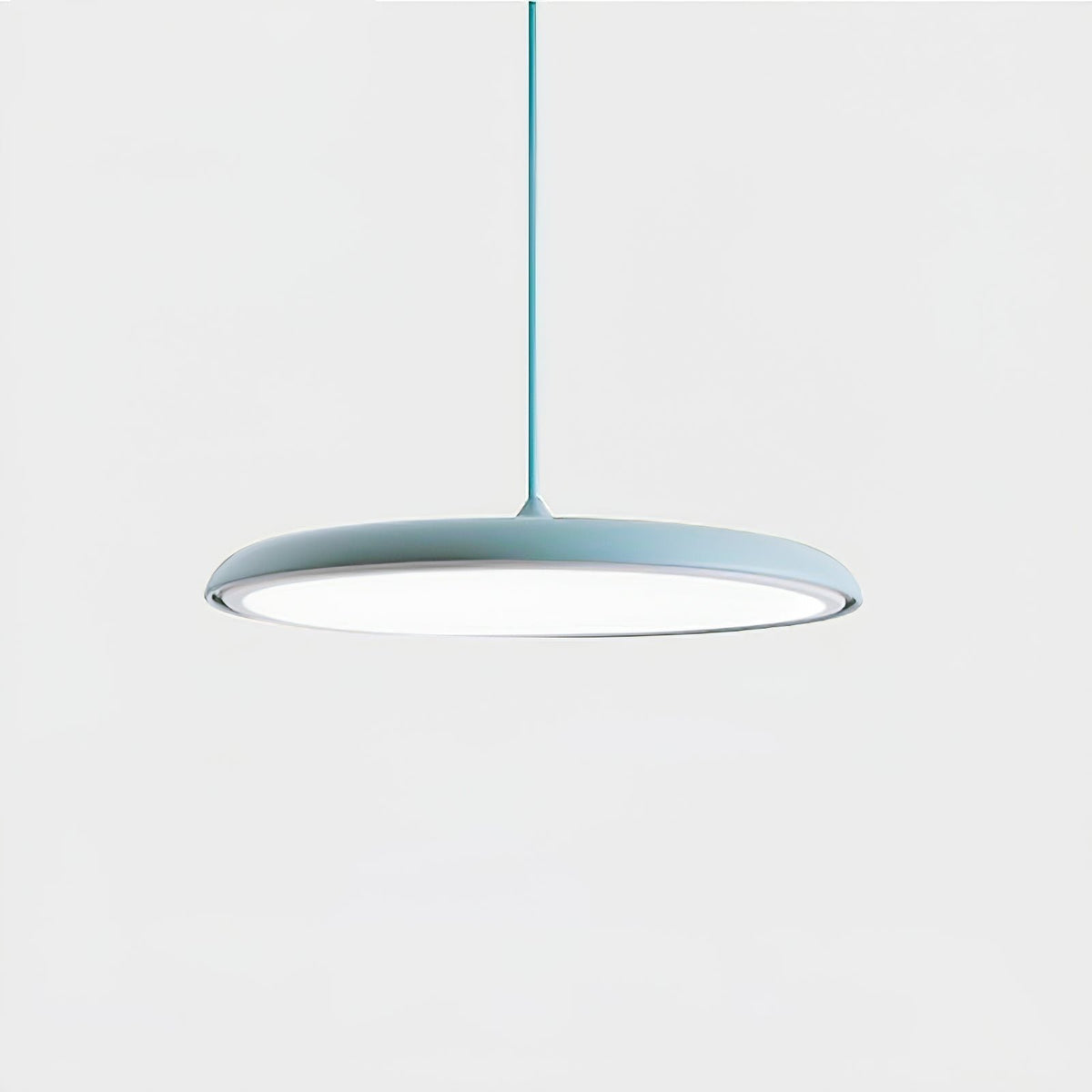 Minimalistische Hängeleuchte im Macaron Stil Scheibenförmig View 39