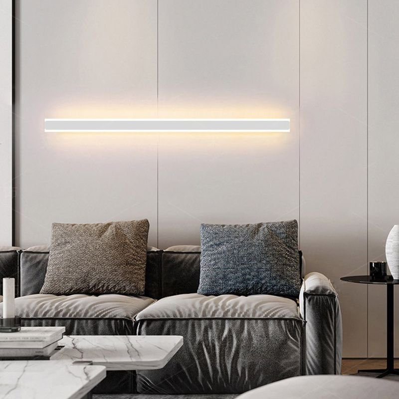 Minimalistische LED Wandleuchte aus Acryl Linear Angle