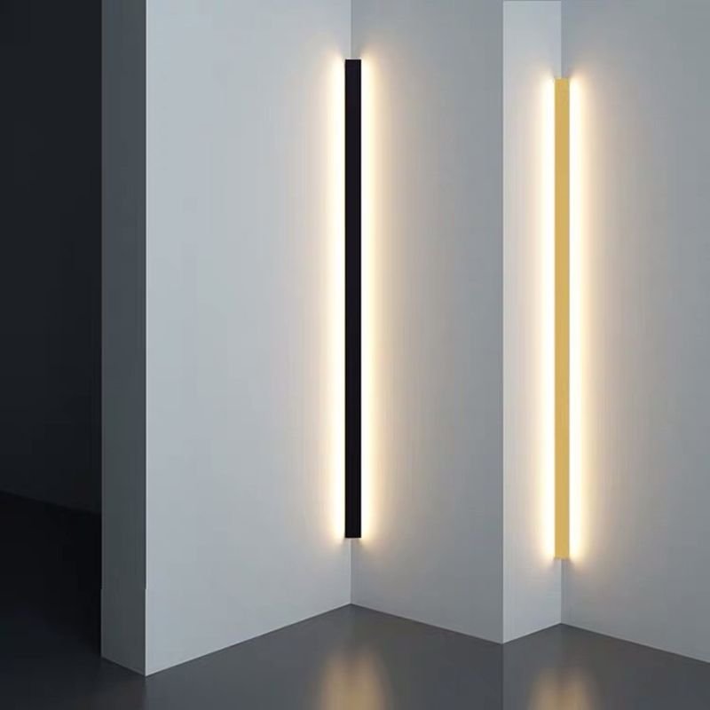 Minimalistische LED Wandleuchte aus Acryl Linear Full