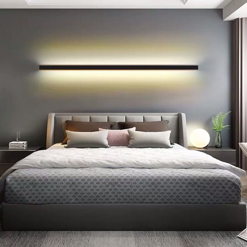 Minimalistische LED Wandleuchte aus Acryl Linear Lifestyle