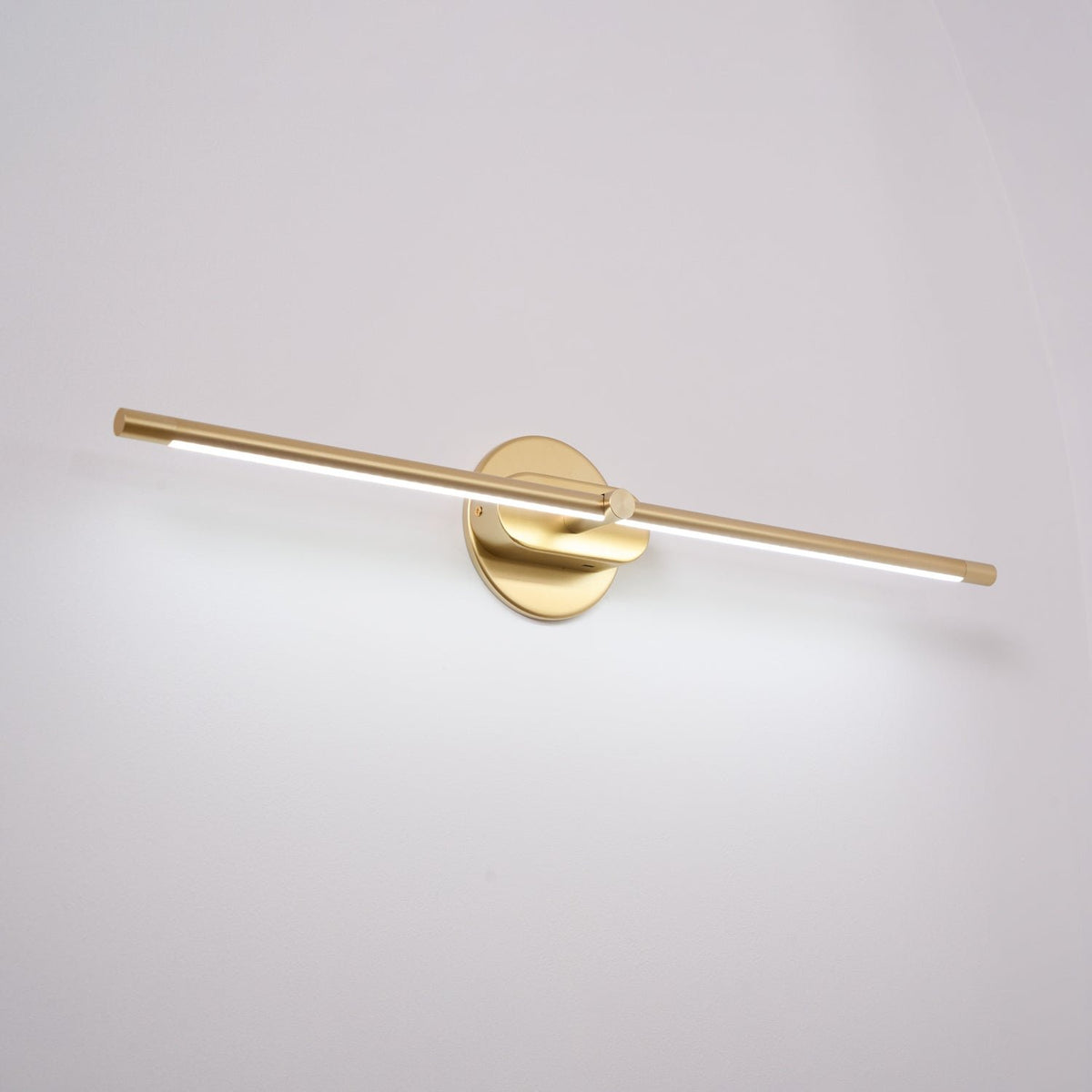 Minimalistische LED Wandleuchte mit Touch Dimmer Aufladbar Full