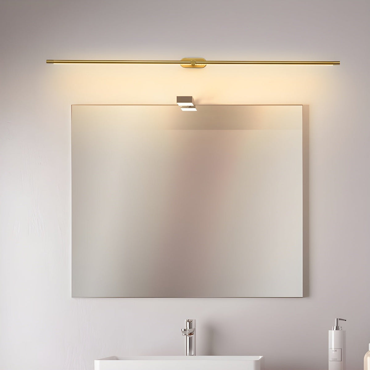 Minimalistische LED Wandleuchte mit Touch Dimmer Aufladbar View 20