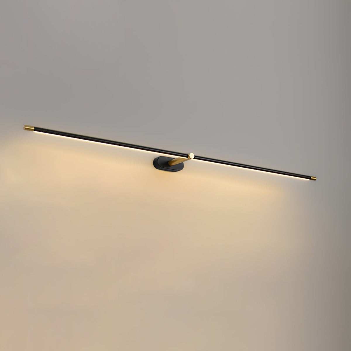 Minimalistische LED Wandleuchte mit Touch Dimmer Aufladbar View 27