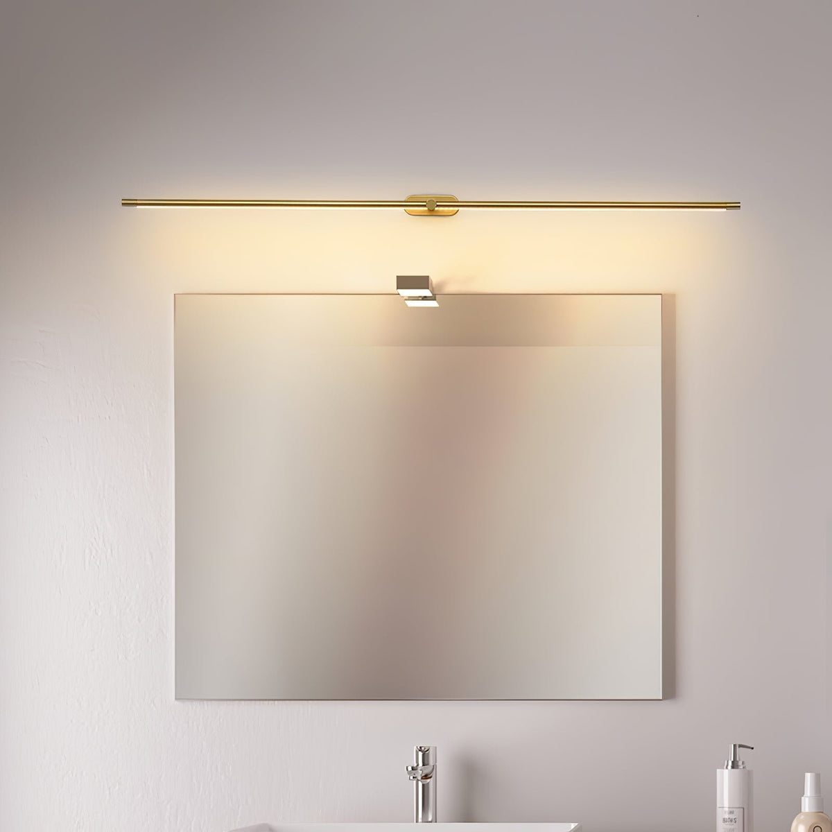 Minimalistische LED Wandleuchte mit Touch Dimmer Aufladbar View 34