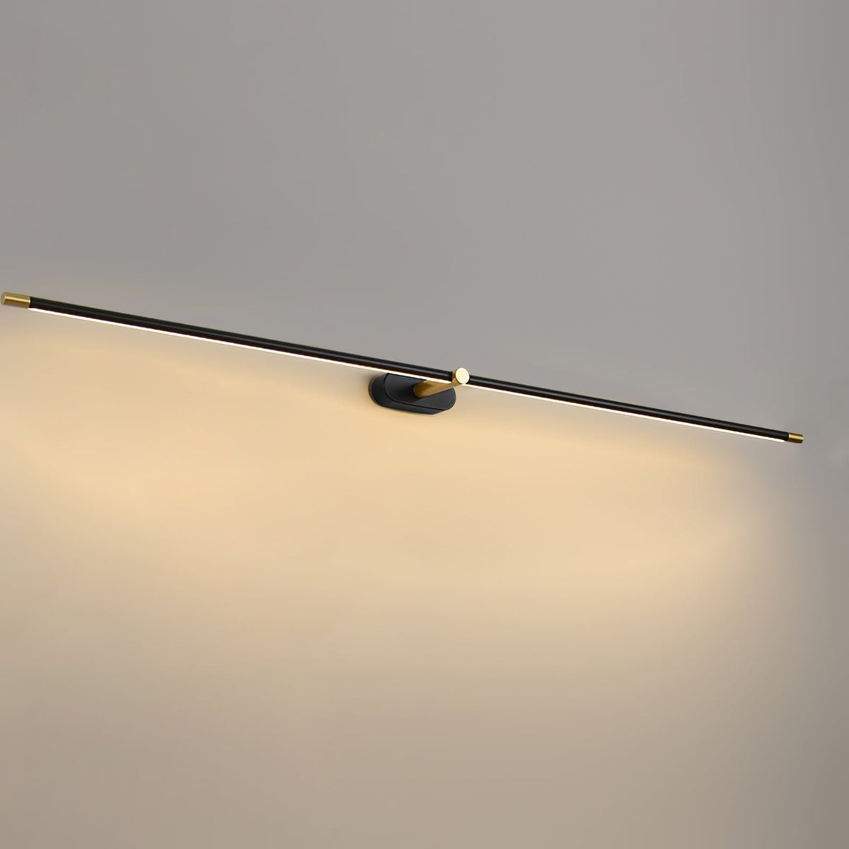 Minimalistische LED Wandleuchte mit Touch Dimmer Aufladbar View 38