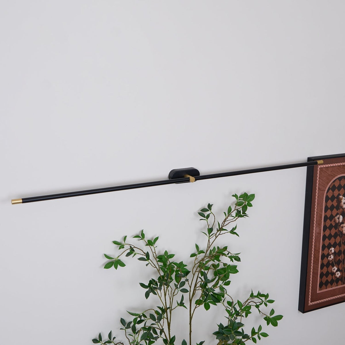 Minimalistische LED Wandleuchte mit Touch Dimmer Aufladbar View 43