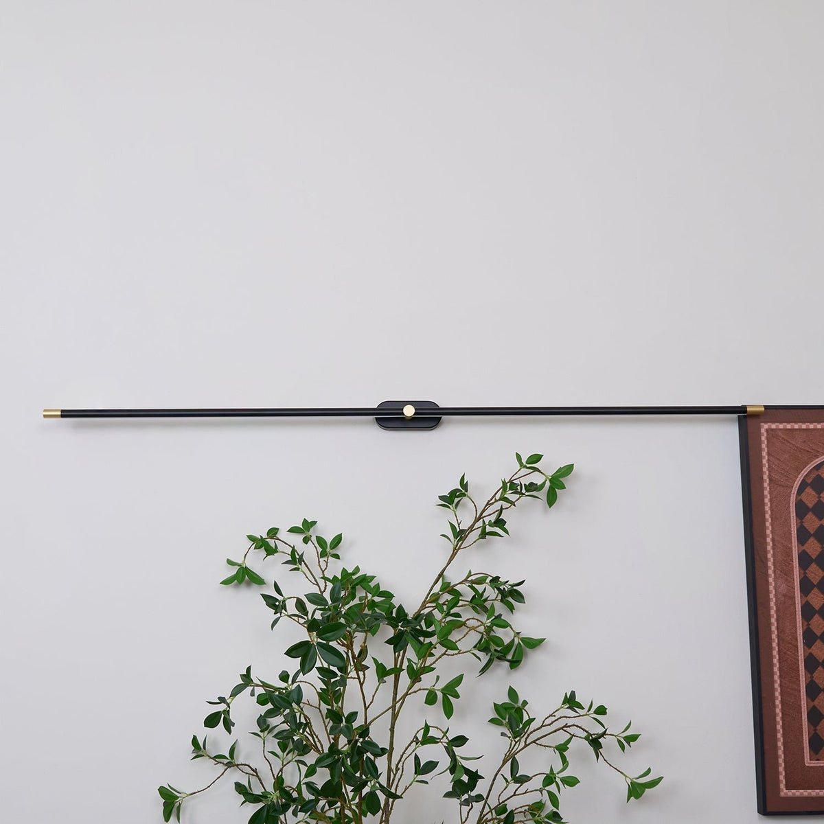 Minimalistische LED Wandleuchte mit Touch Dimmer Aufladbar View 44