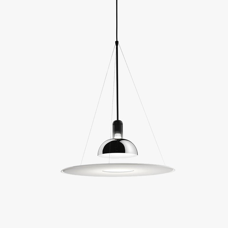 Minimalistische Metall LED Hängeleuchte mit Glockenschirm Hero