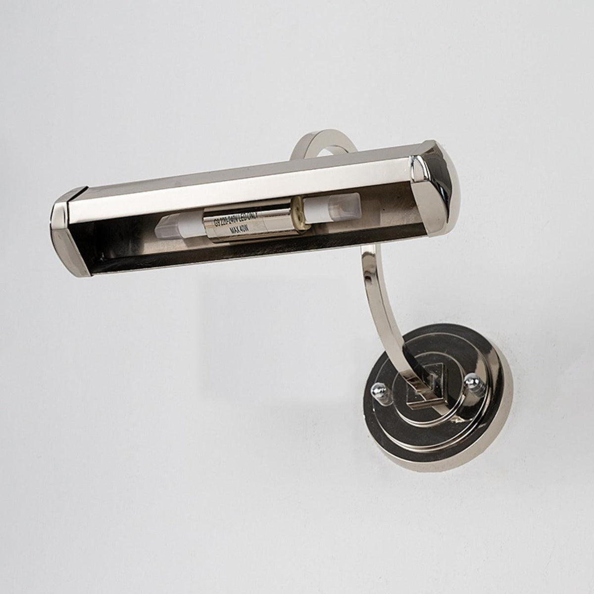Minimalistische Metall Wandleuchte mit Schwanenhals G9 Angle