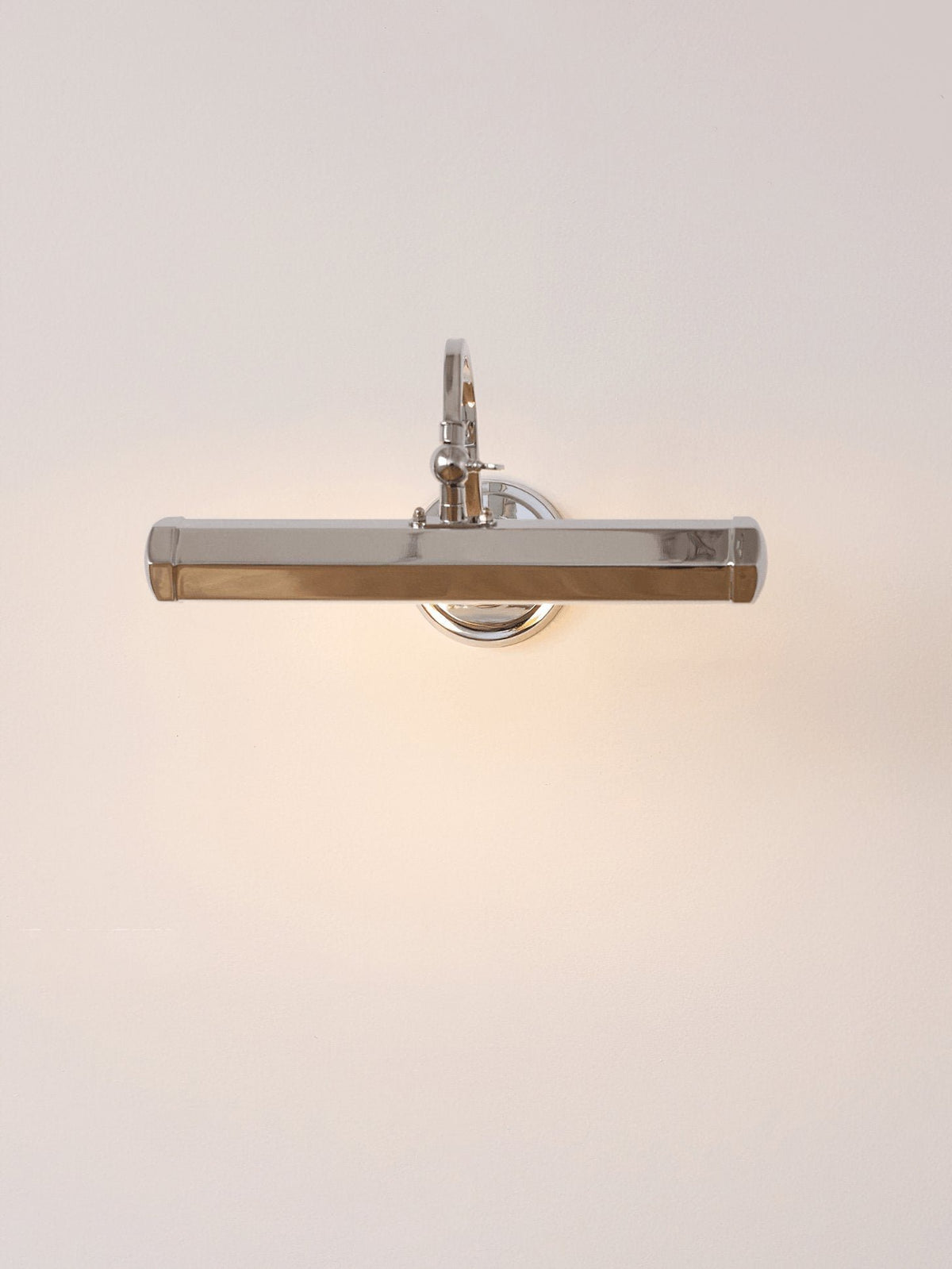 Minimalistische Metall Wandleuchte mit Schwanenhals G9 Back