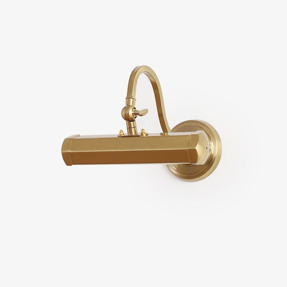 Minimalistische Metall Wandleuchte mit Schwanenhals G9 Hero