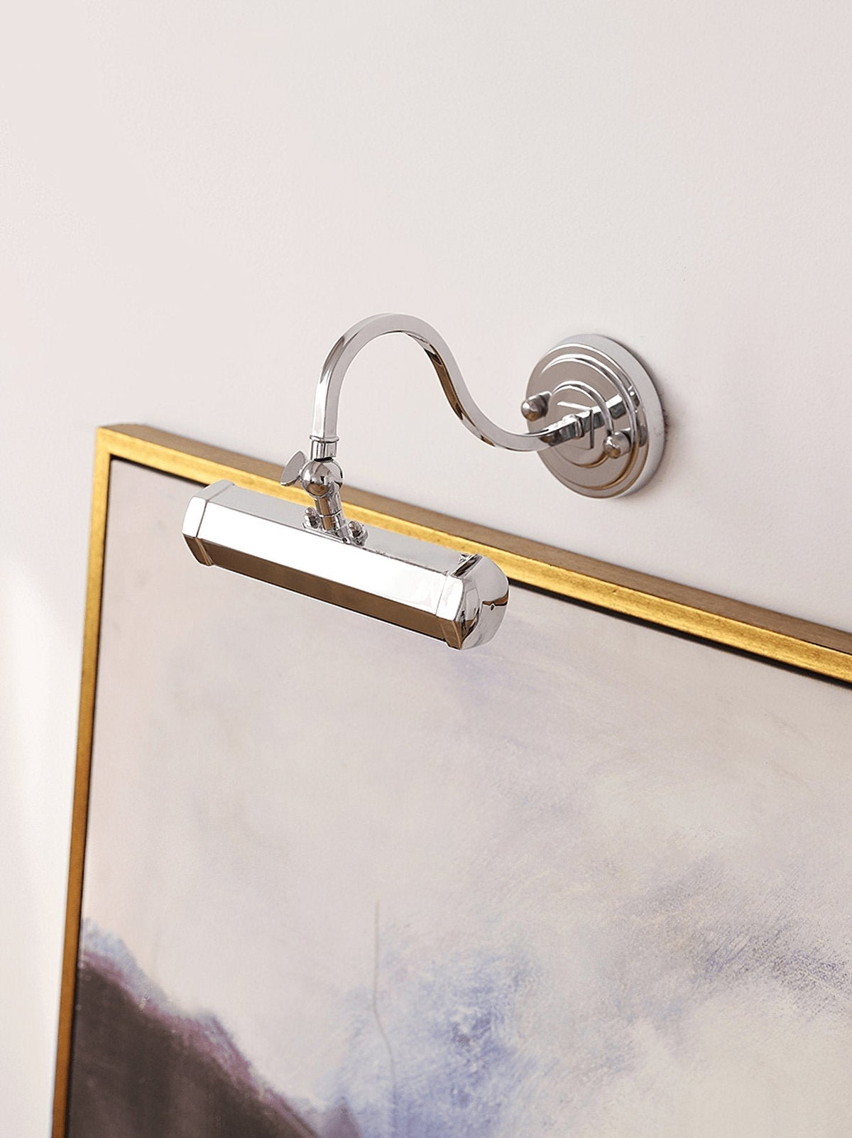 Minimalistische Metall Wandleuchte mit Schwanenhals G9 View 12