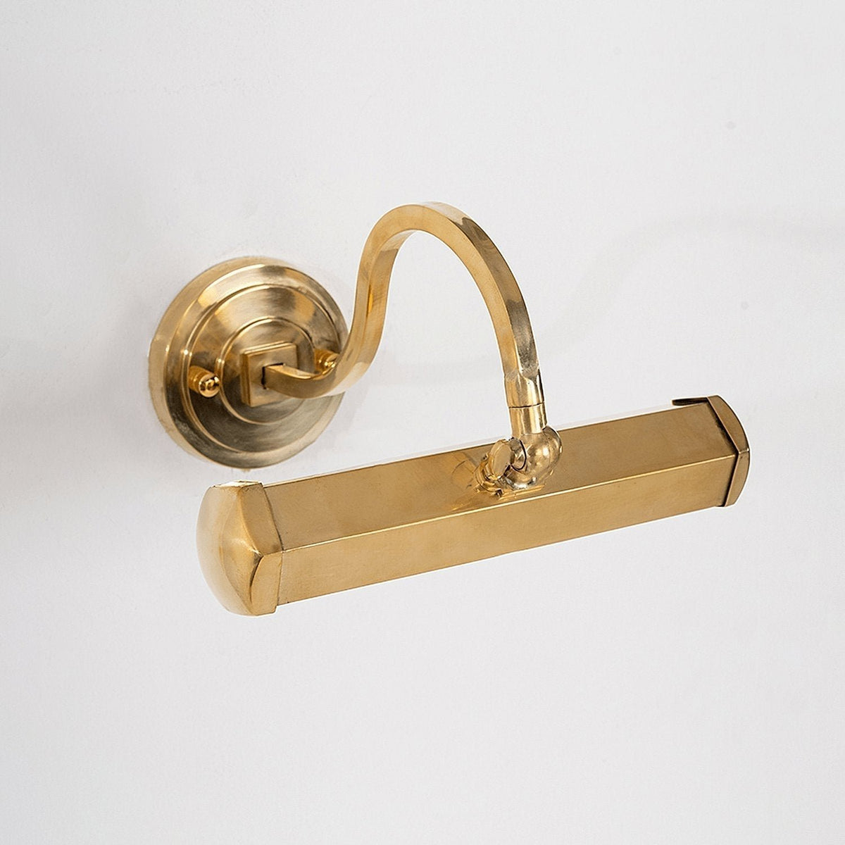 Minimalistische Metall Wandleuchte mit Schwanenhals G9 View 22