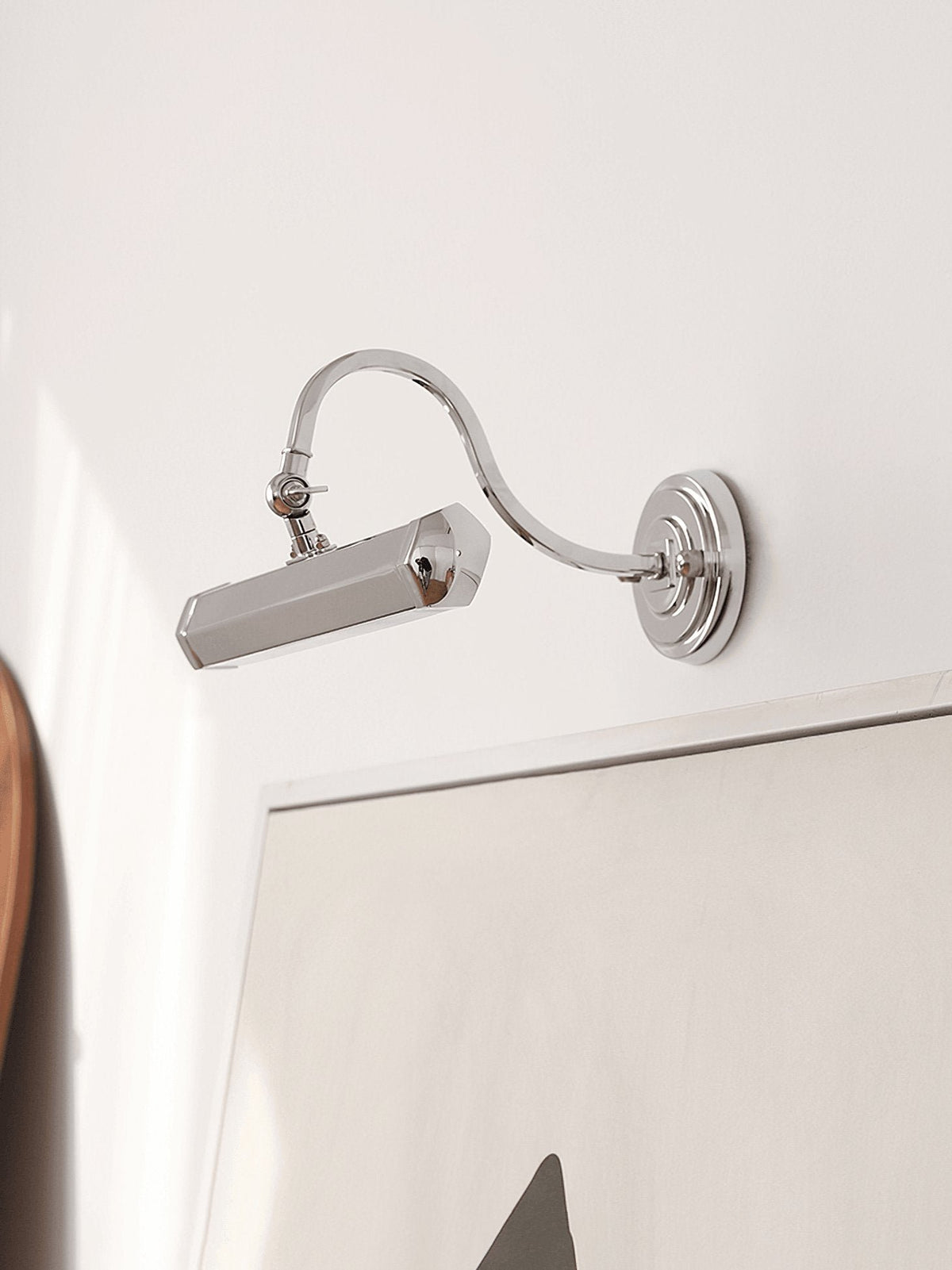 Minimalistische Metall Wandleuchte mit Schwanenhals G9 View 28