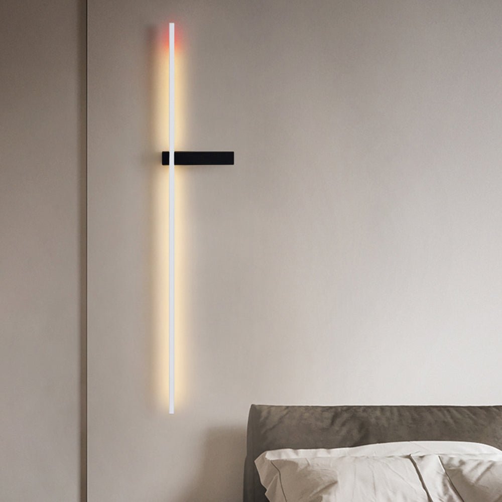 Minimalistische Multicolor LED Wandleuchte Linear Angle